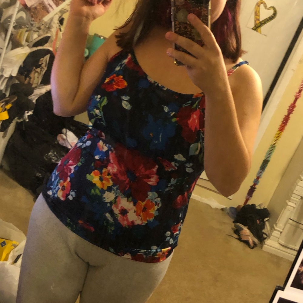 Floral Tank Top